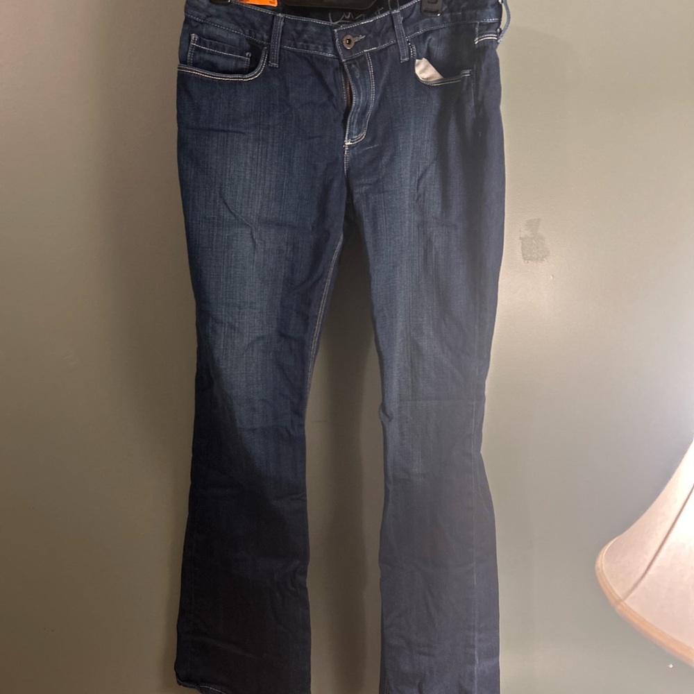 Chip and Pepper Dark Blue Bootcut Jeans for Men